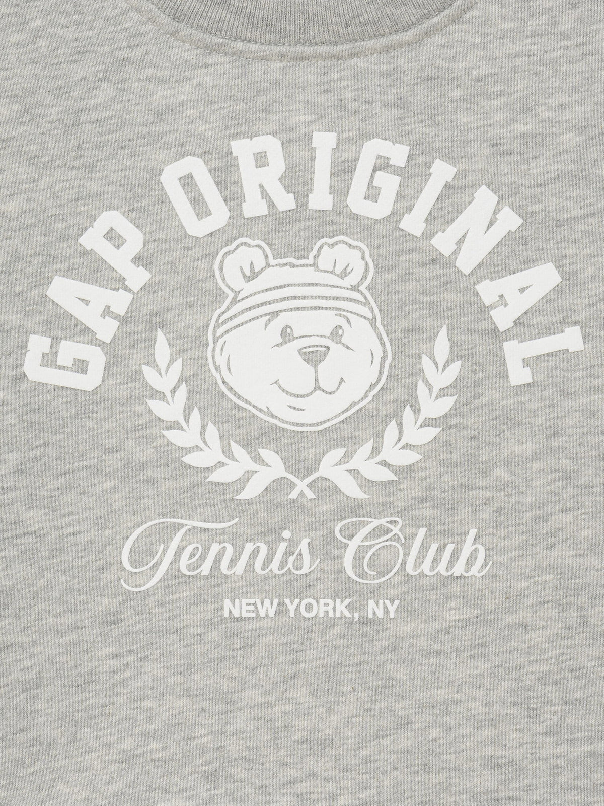 Gri Vintagesoft Terry Ayı Logo Sweatshirt