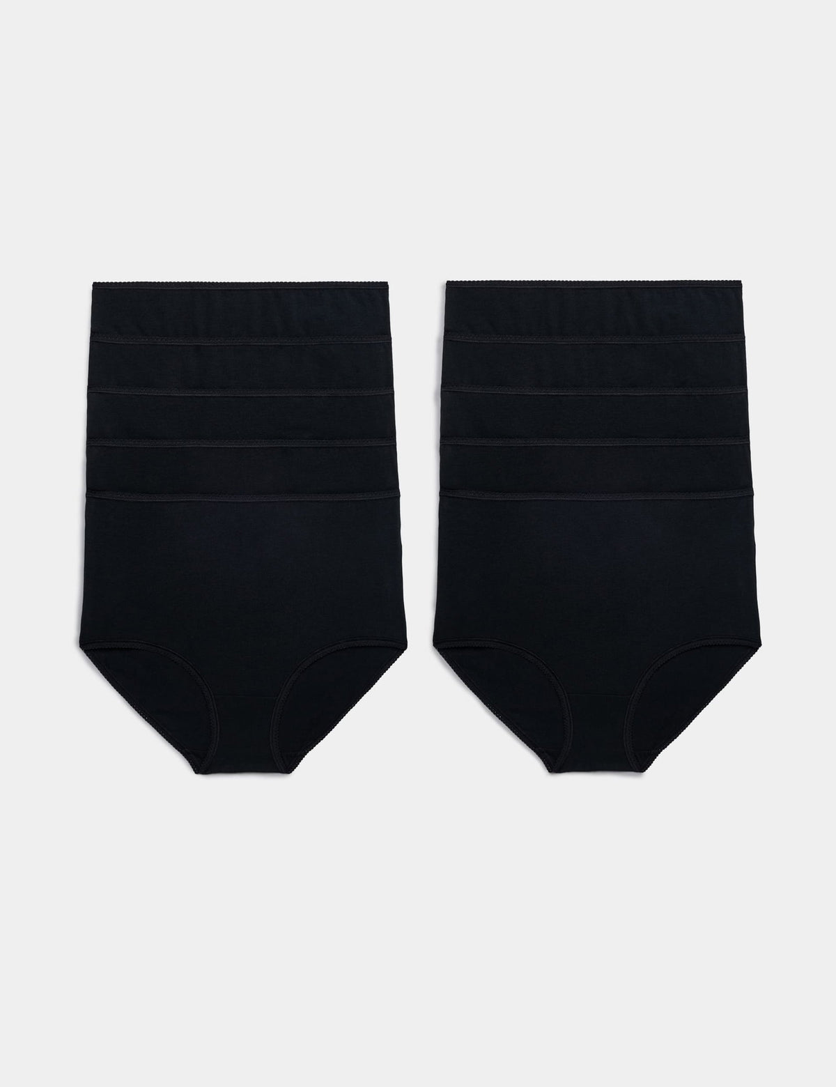 10'lu Cotton Lycra® Full Brief Külot Seti