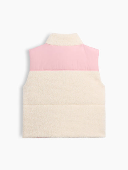 Pembe Sherpa Yelek