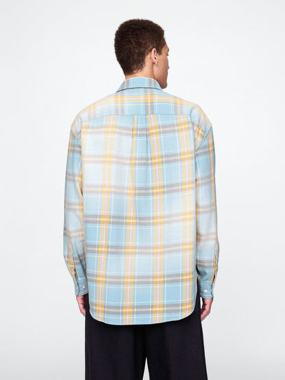 Mavi Sunwashed Twill Oversize Gömlek