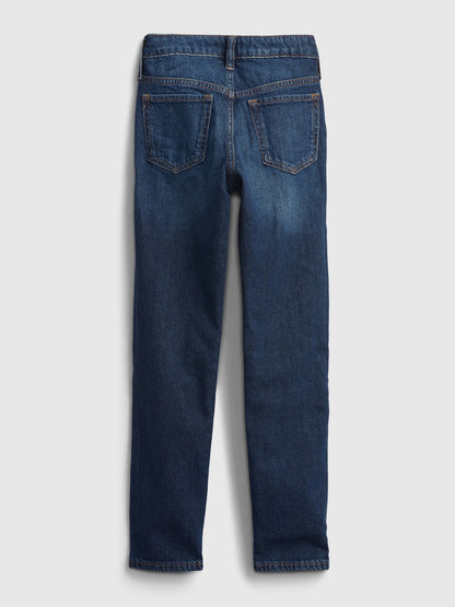 Koyu Mavi Girlfriend Washwell™ Jean Pantolon
