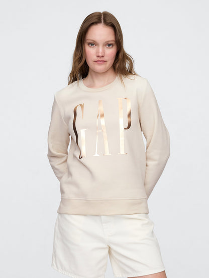 Lacivert Relaxed Gap Logo Sweatshirt