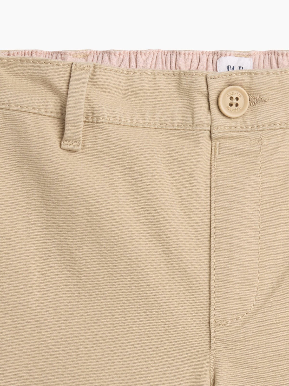 Bej Uniform Flare Chino Pantolon