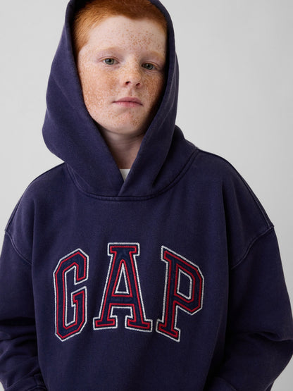 Lacivert Vintagesoft Arch Logo Sweatshirt