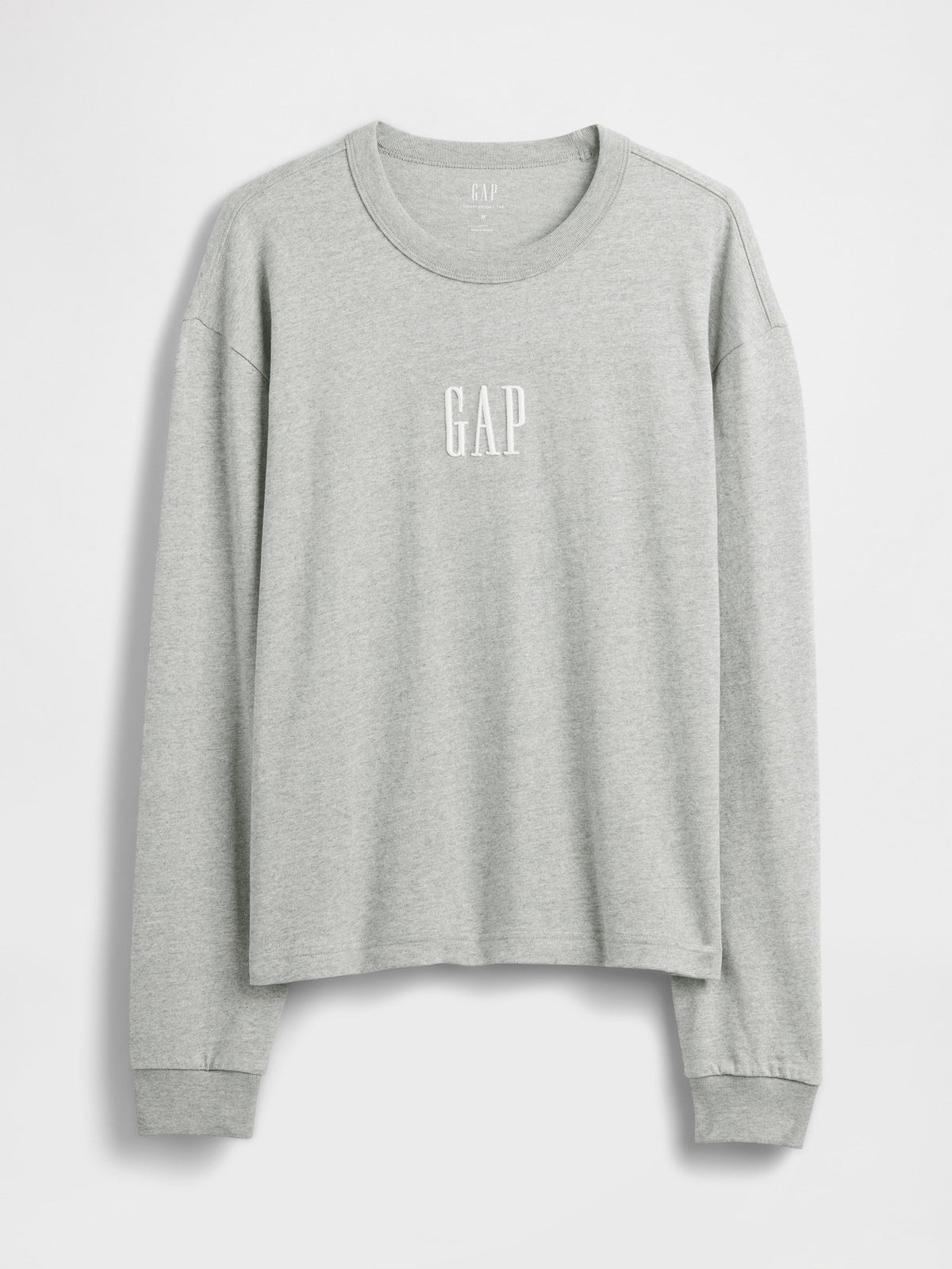 Açık Gri Gap Logo T-shirt