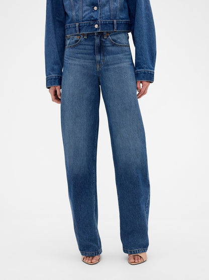 Mavi Gap × Victoria Beckham High Rise Arc Jean Pantolon