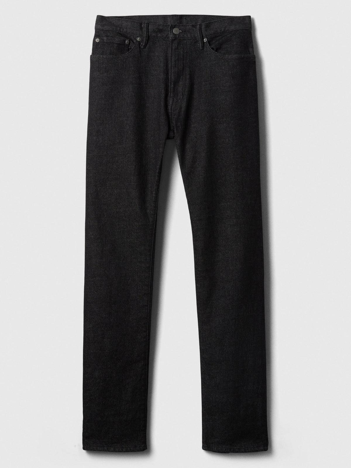 Siyah Gapflex Straight Jean Pantolon
