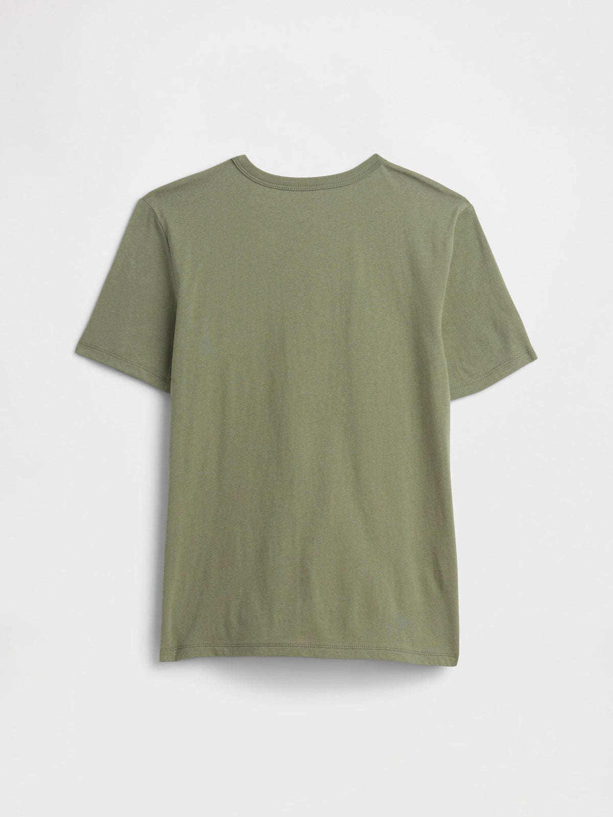 Haki Grafik Baskılı T-shirt