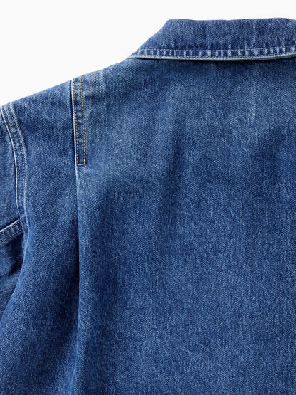 Mavi Gap × Victoria Beckham Denim Fermuarlı Gömlek