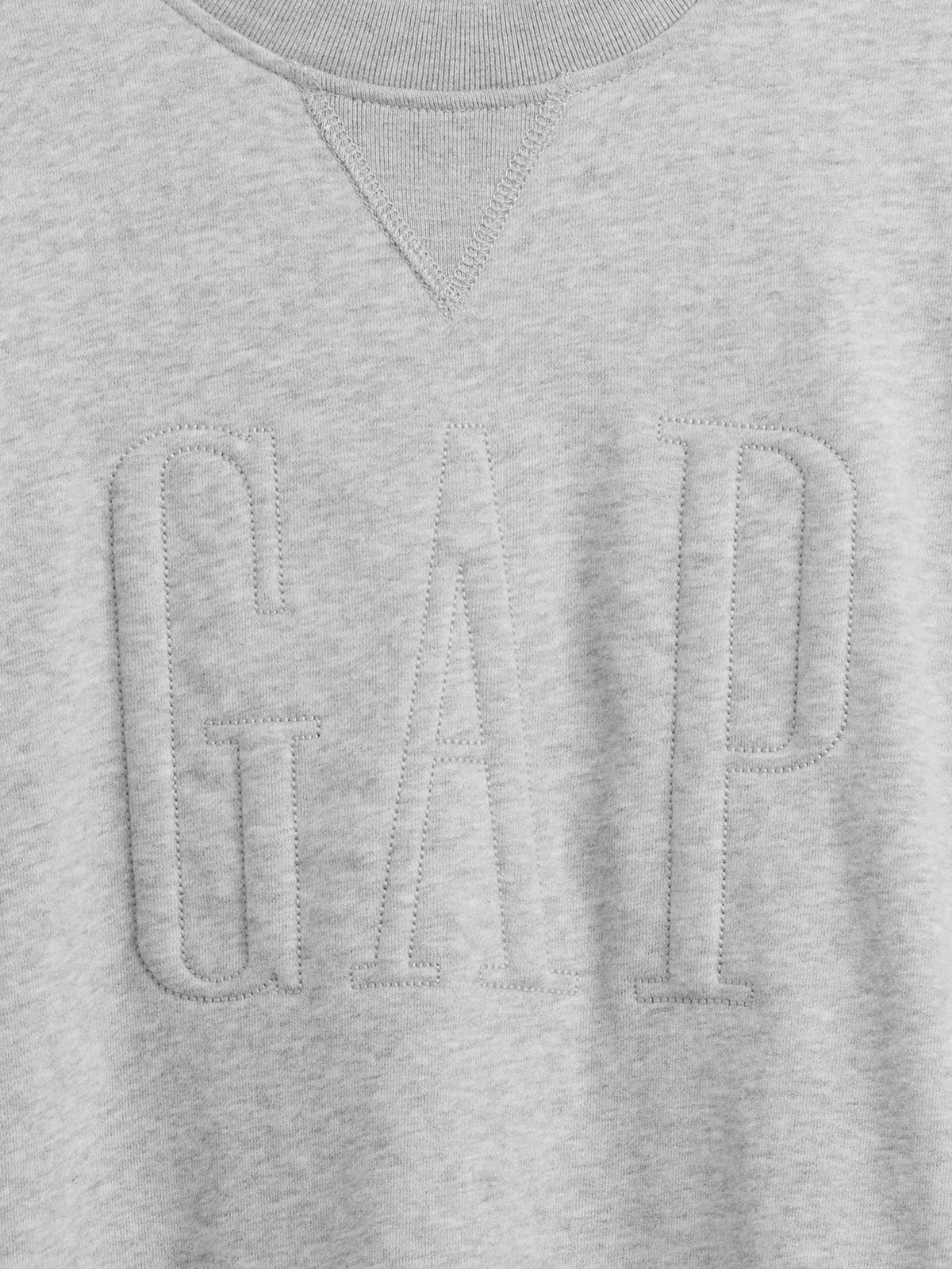 Gri Vintagesoft Terry Oversize Logo Sweatshirt