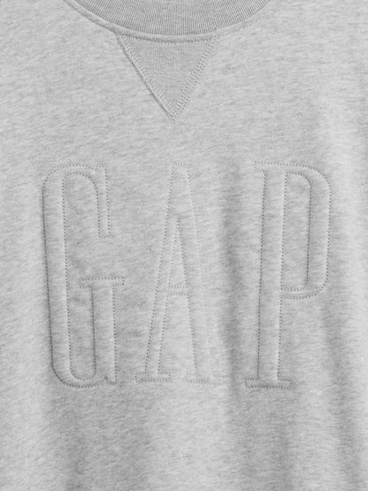 Gri Vintagesoft Terry Oversize Logo Sweatshirt