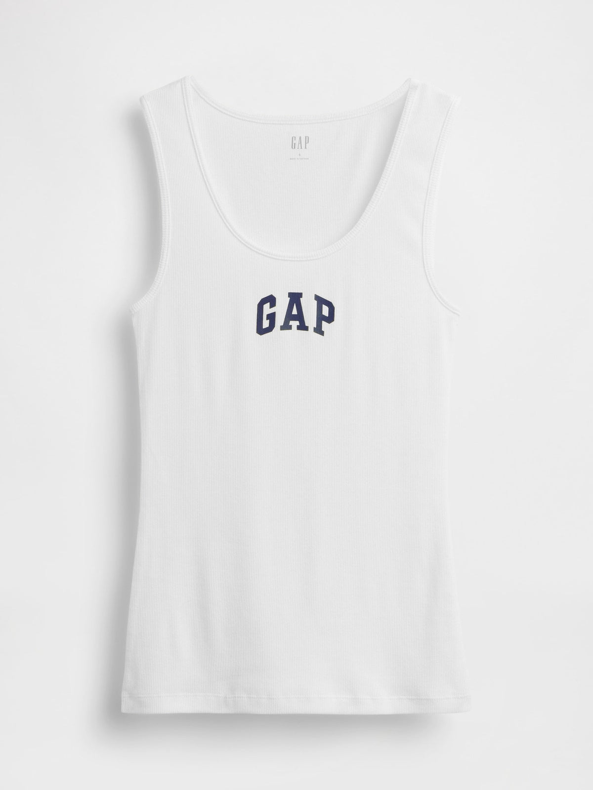 Beyaz Gap Logo Fitilli Atlet