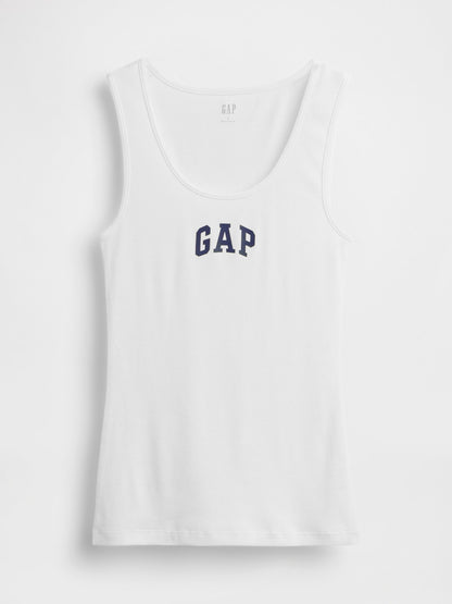Beyaz Gap Logo Fitilli Atlet