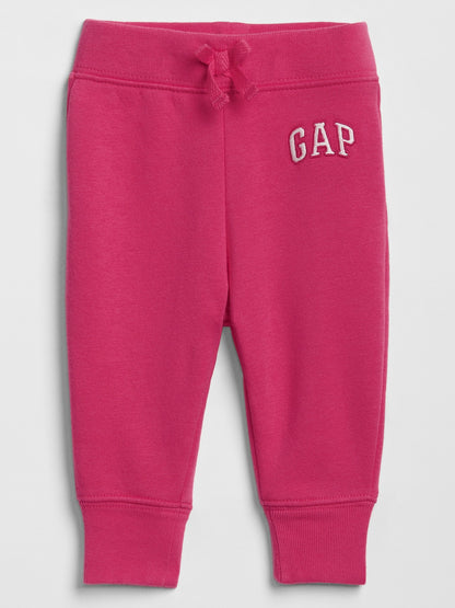 Pembe Gap Logo Fleece Eşofman Altı