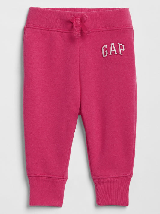 Pembe Gap Logo Fleece Eşofman Altı