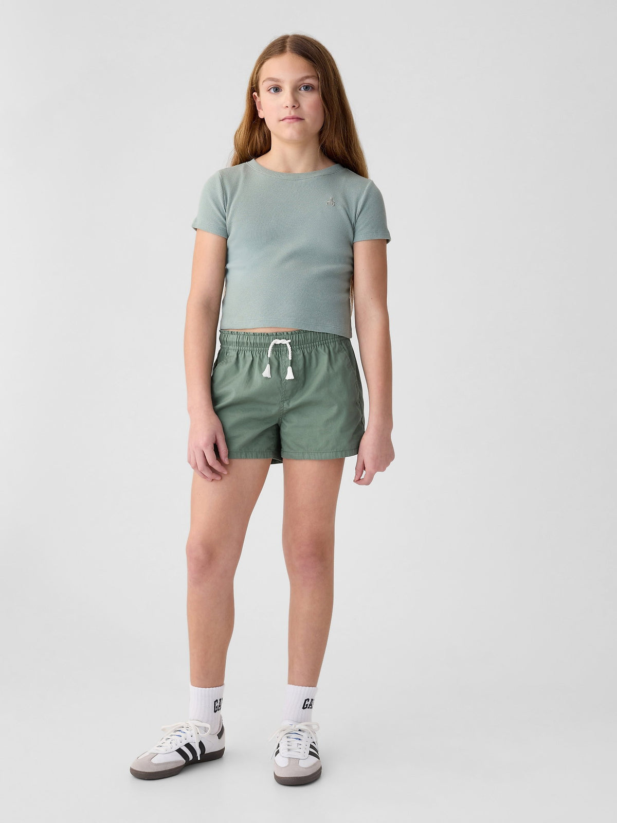 Yeşil Pull-on Washwell™ Şort