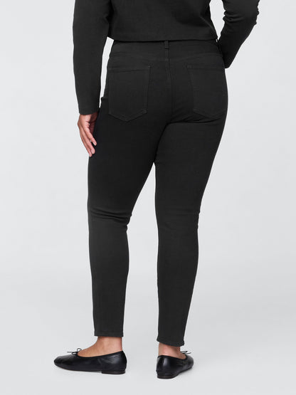 Siyah High Rise True Skinny Washwell™ Jean Pantolon