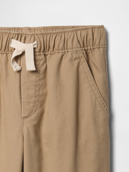 Kahverengi Relaxed Pull-on Jogger Pantolon