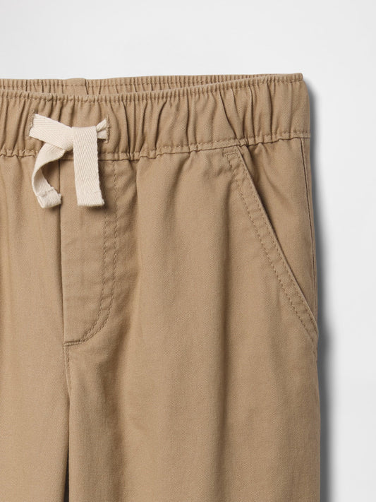 Kahverengi Relaxed Pull-on Jogger Pantolon
