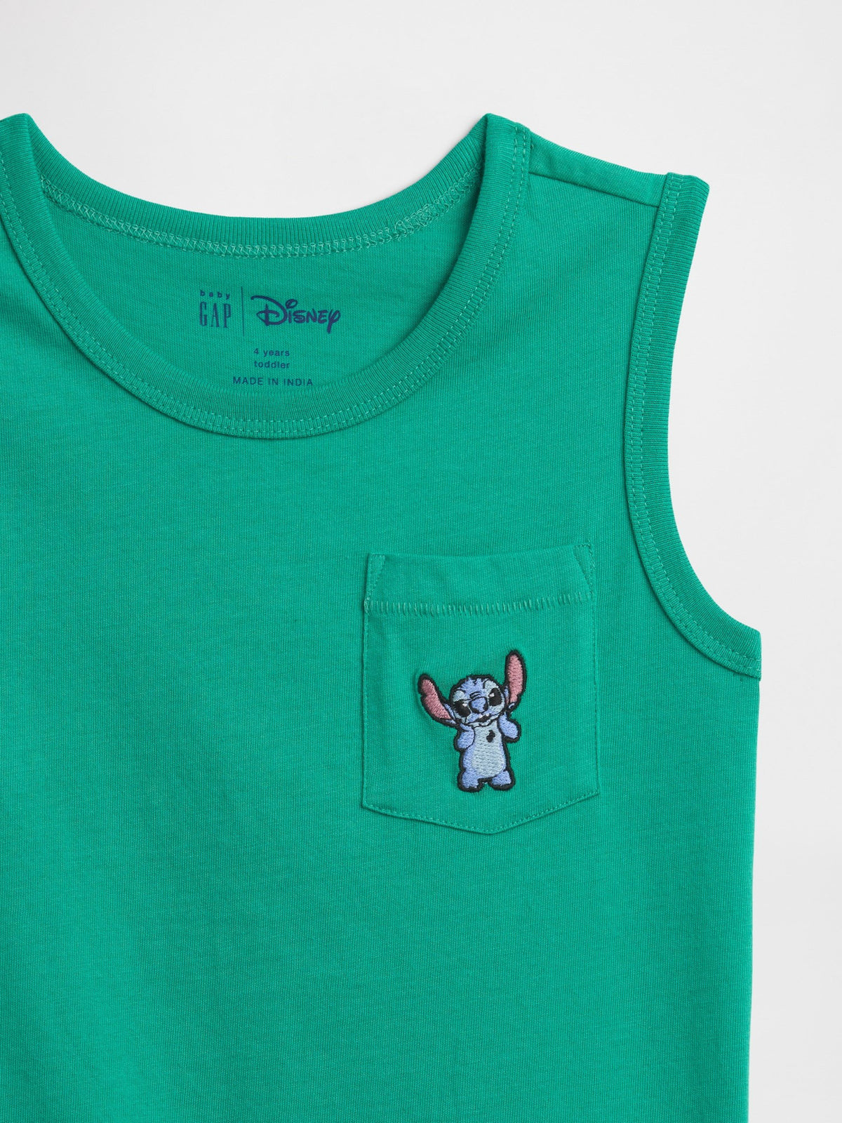 Yeşil Lilo Ve Stitch Cepli Atlet