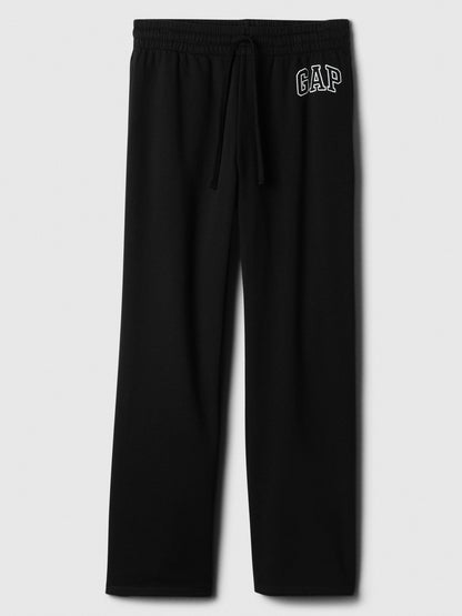 Lacivert Gap Logo Bootcut Fleece Eşofman Altı