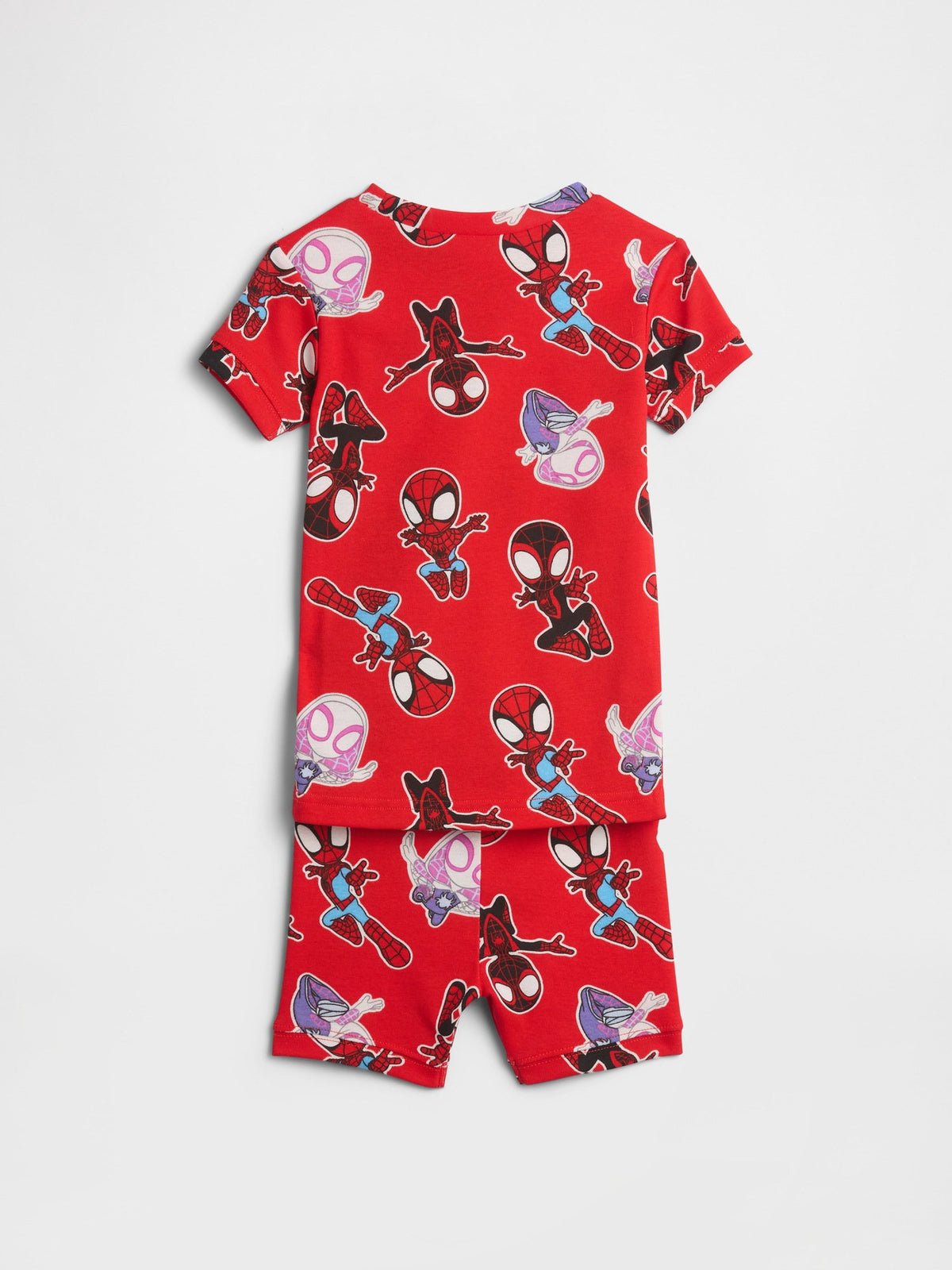 Kırmızı Marvel Spider-man %100 Organik Pamuk Pijama Takımı