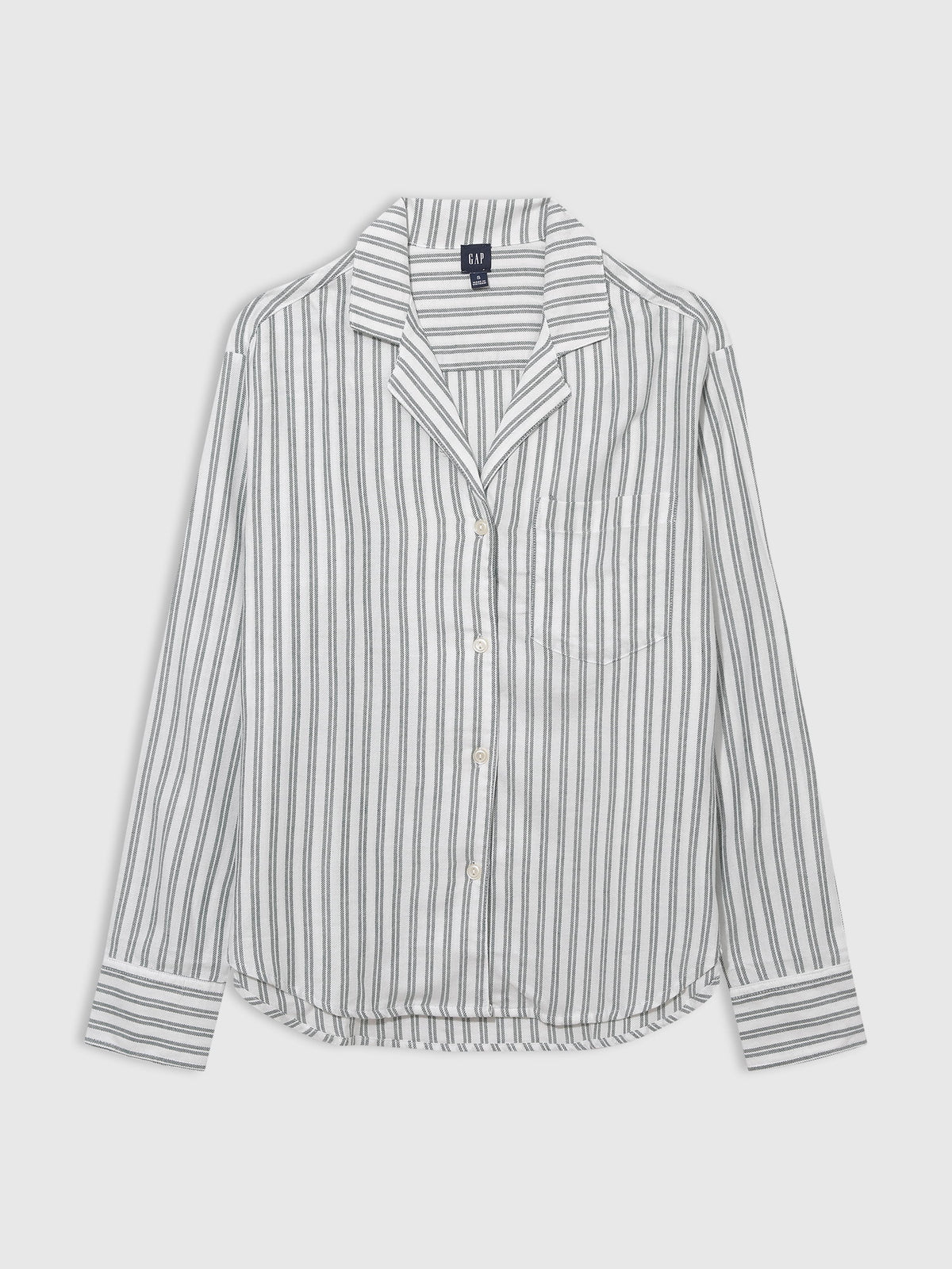 Yeşil Relaxed Flannel Pijama Üstü