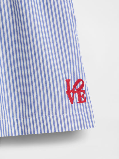 Mavi Robert Indiana Love Poplin Pijama Boxer Şort