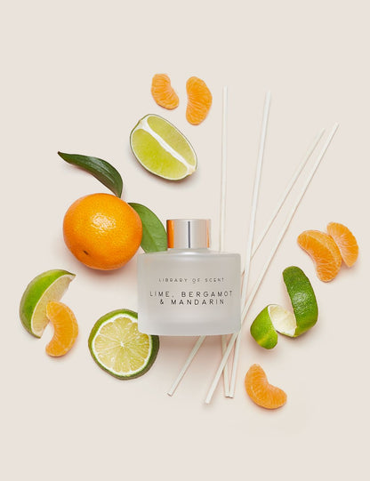 Lime, Bergamot & Mandarin Çubuklu Oda Kokusu 100 Ml