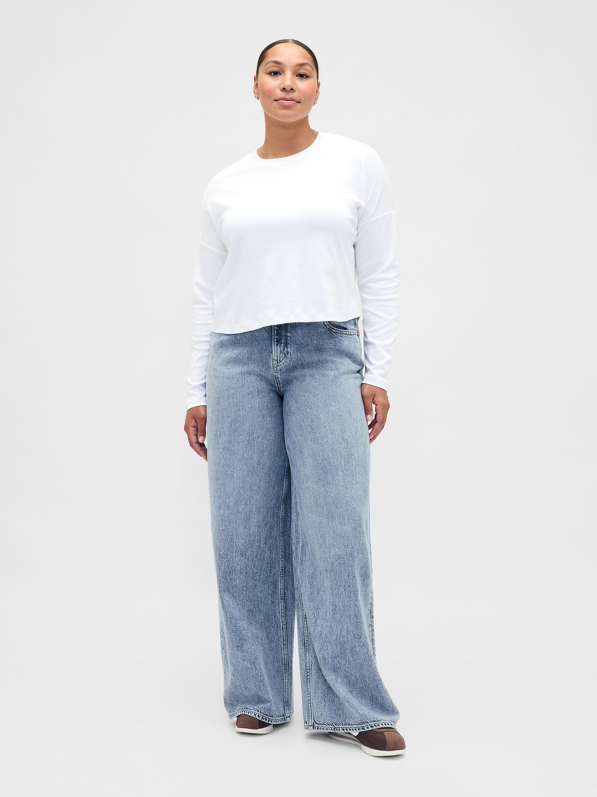 Mavi Mid Rise Ultrasoft Baggy Jean Pantolon