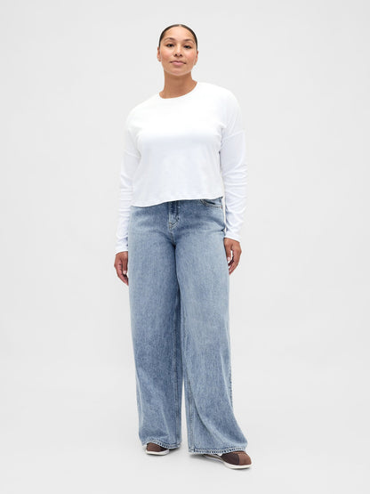 Mavi Mid Rise Ultrasoft Baggy Jean Pantolon
