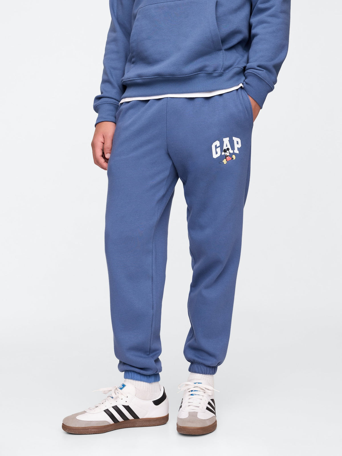 Mavi Gap Logo Disney Grafikli Fleece Eşofman Altı