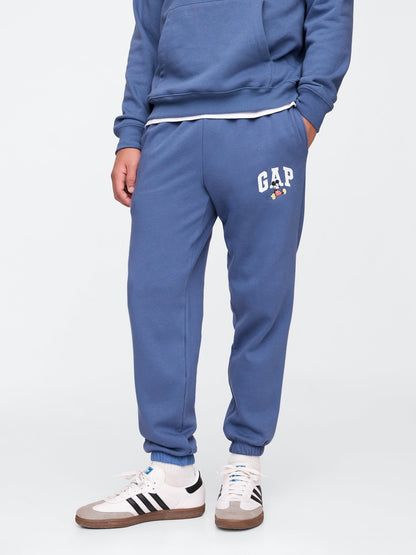 Mavi Gap Logo Disney Grafikli Fleece Eşofman Altı