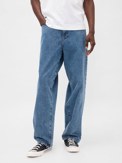 Mavi Baggy Jean Pantolon
