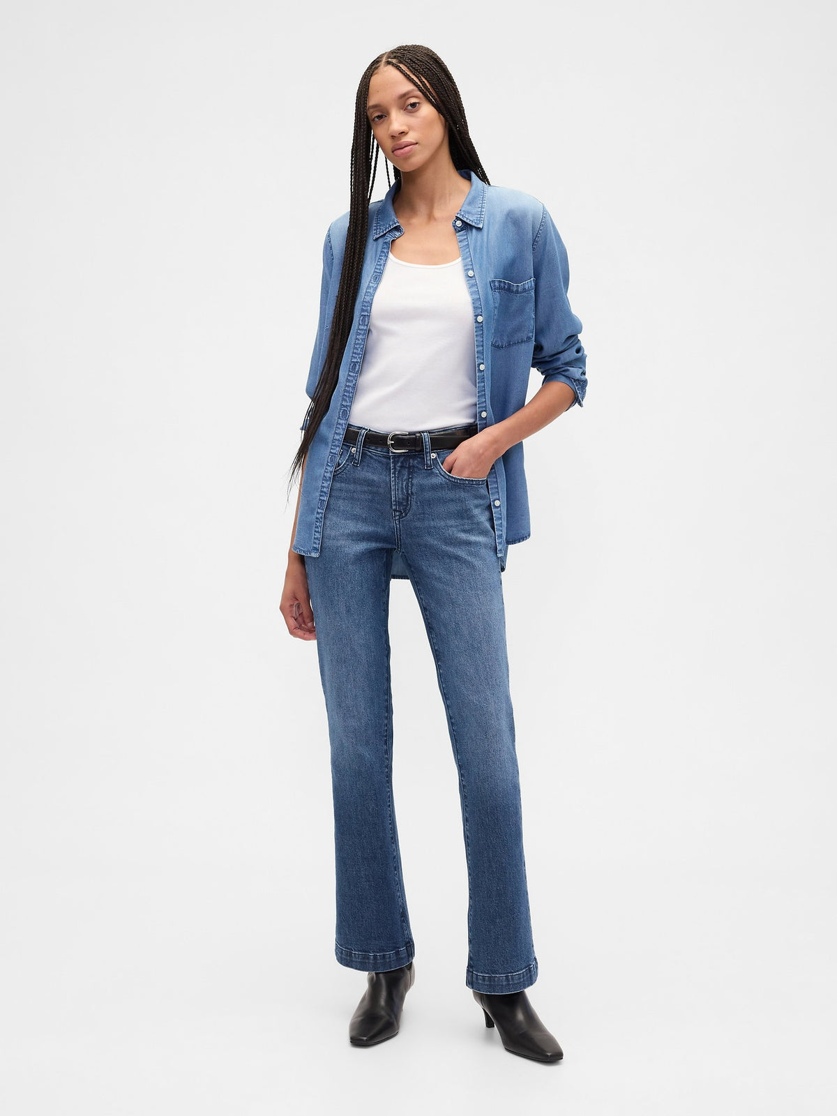 Mavi Low Rise Boot Jean Pantolon