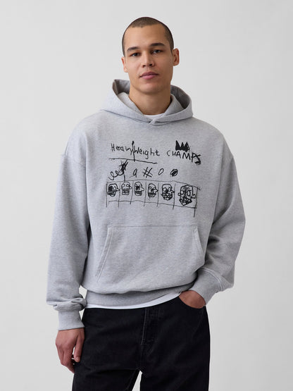 Gri Jean-michel Basquiat Heavyweight Sweatshirt