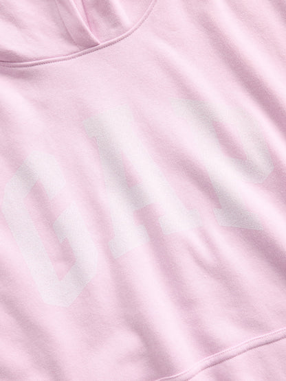 Pembe Vintagesoft Havlu Kumaş Oversized Sweatshirt