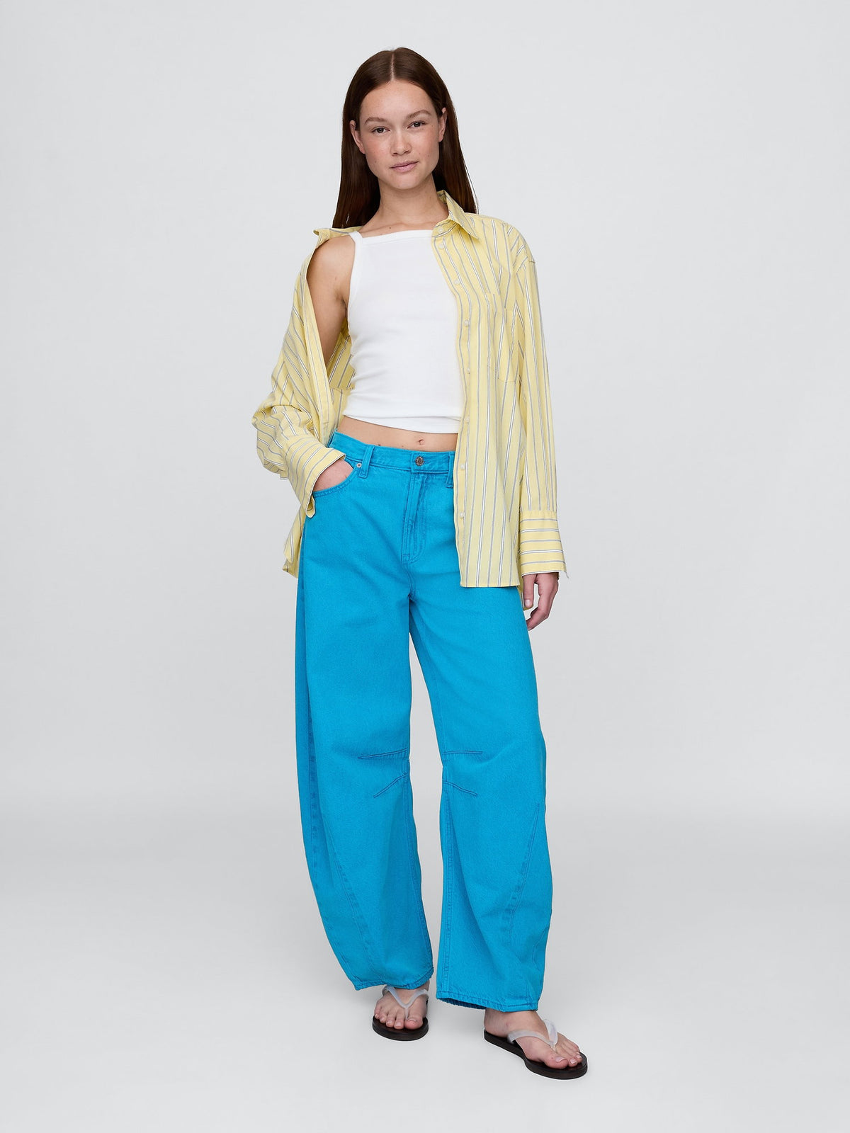 Mavi High Rise Ultrasoft Horseshoe Jean Pantolon