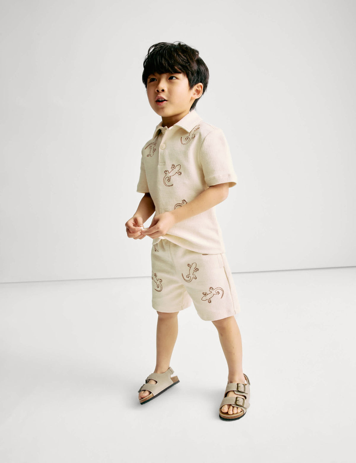 2'li Pamuk Karışımlı Üst Ve Alt Takım (2-8 Yaş)