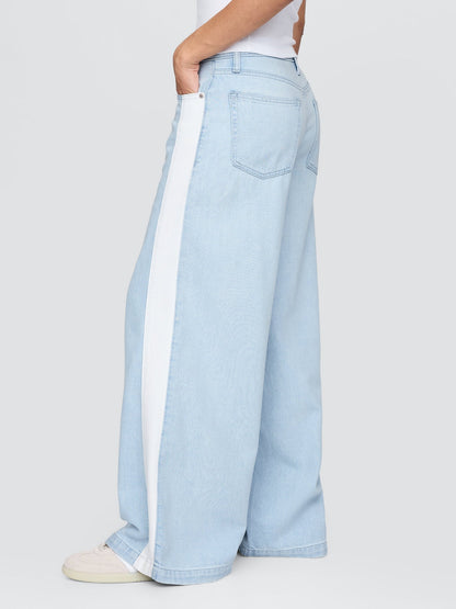 Mavi Mid Rise Ultrasoft Baggy Jean Pantolon