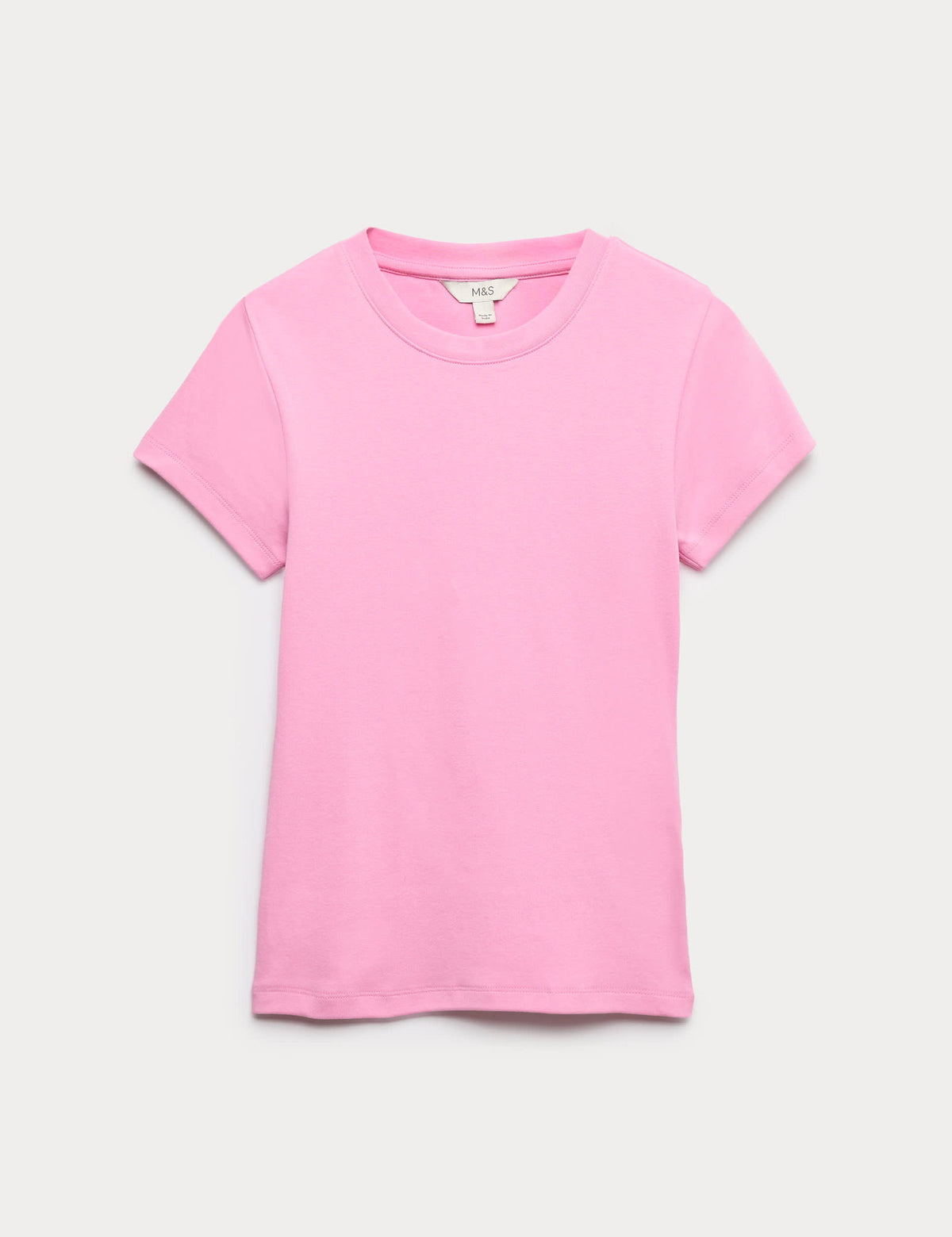 Pamuk Karışımlı Kısa Kollu T-shirt