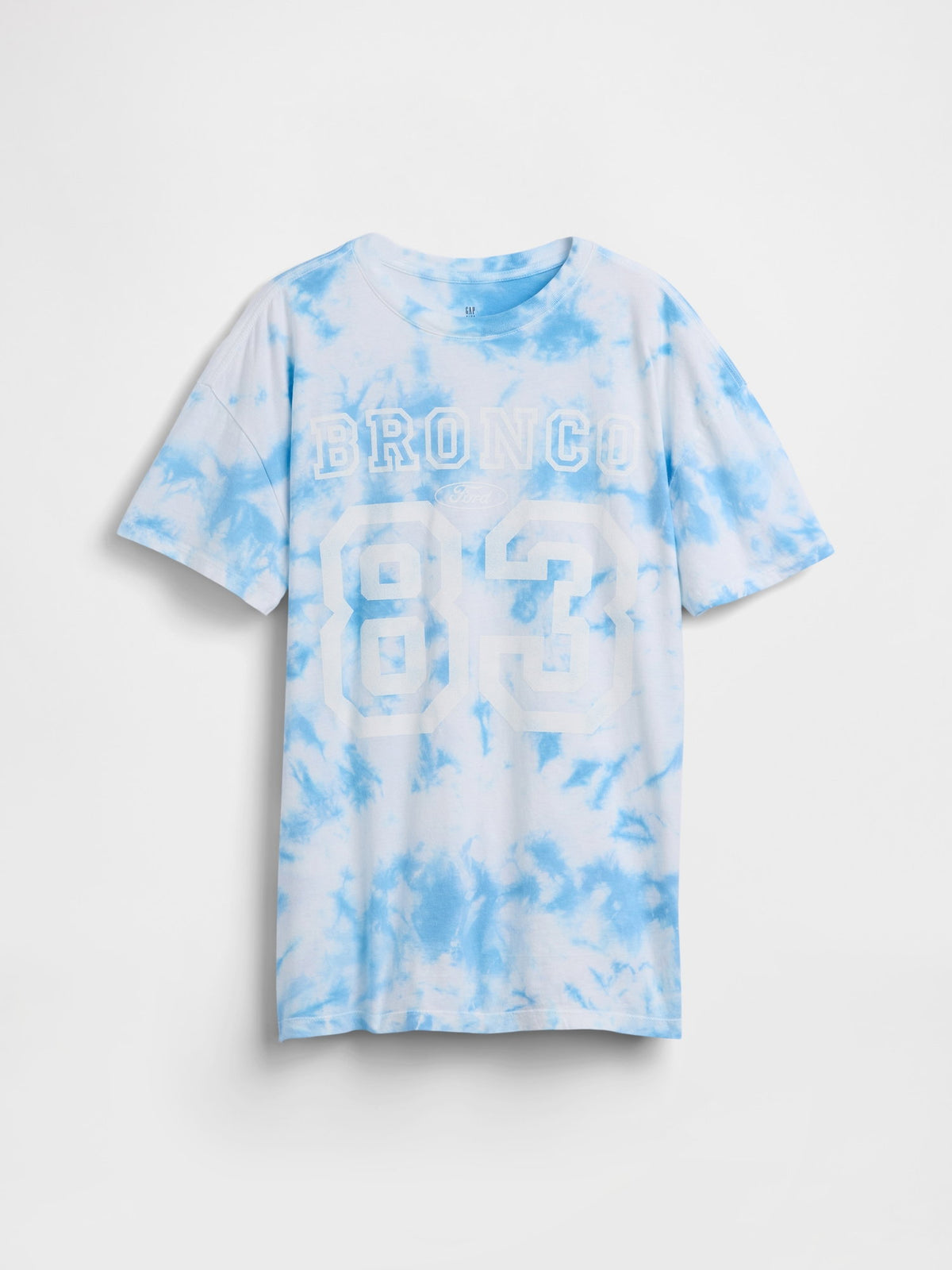Açık Mavi Ford Bronco Oversized T-shirt