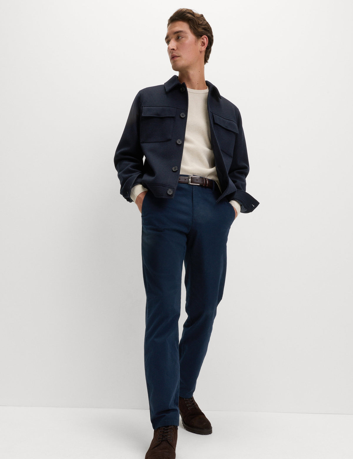 2'li Regular Fit Stretch Chino Pantolon Seti