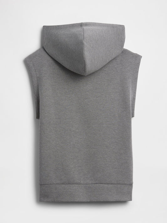 Gri Gapfit Relaxed Kolsuz Sweatshirt