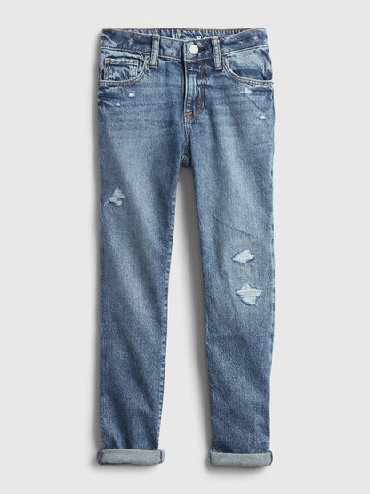 Mavi Distressed Girlfriend Washwell™ Jean Pantolon