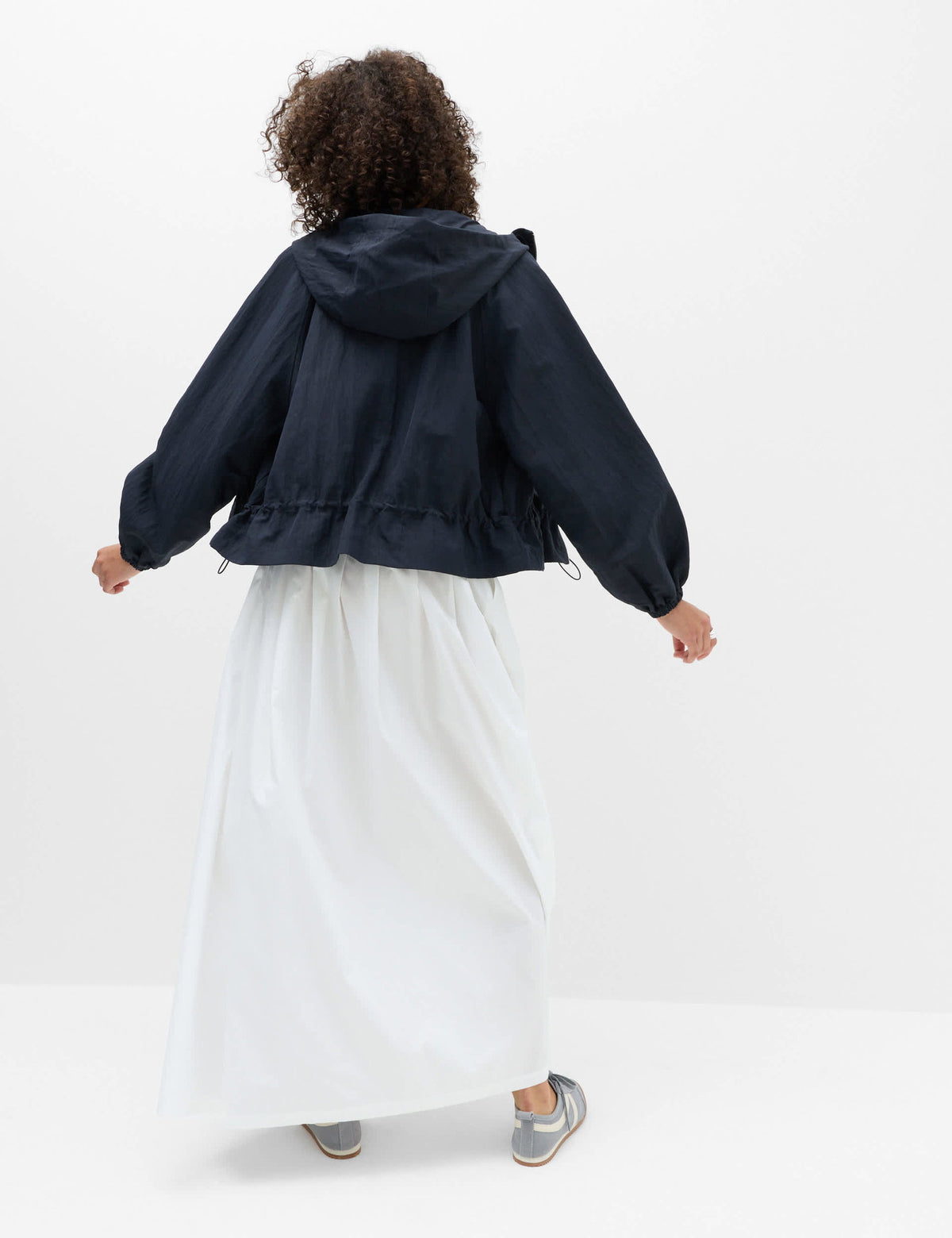 Peplum Parka Ceket