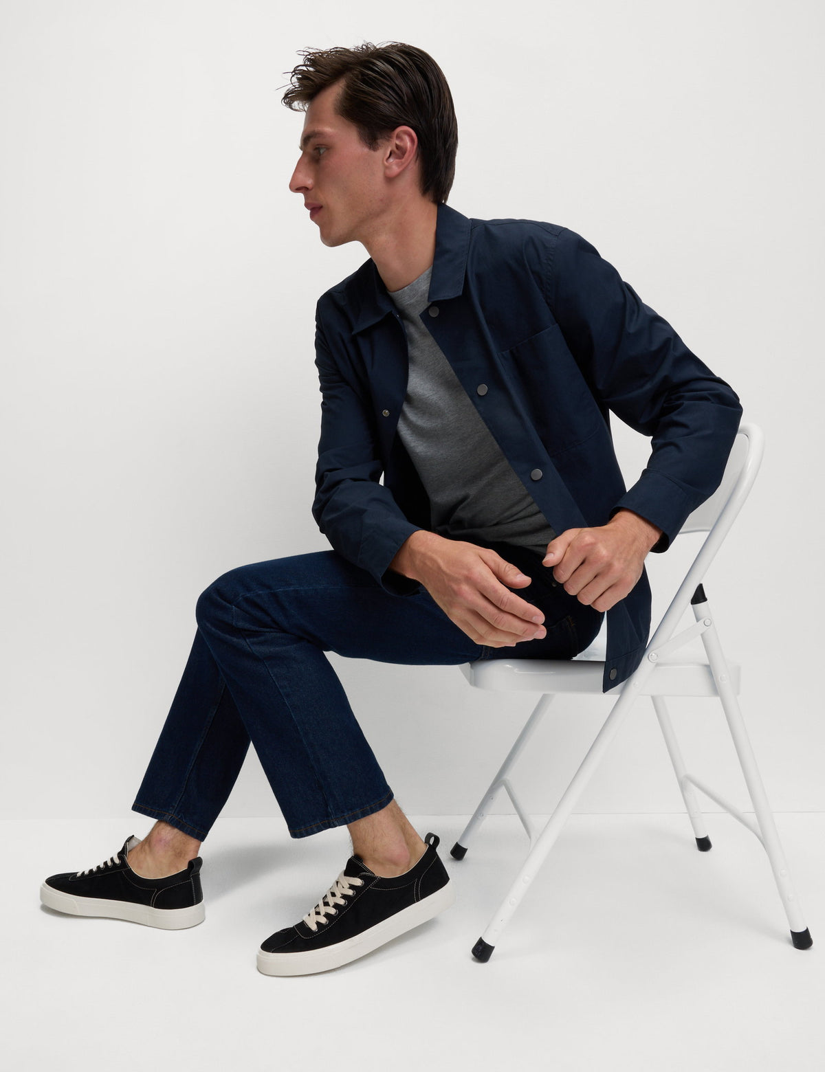 %100 Pamuklu Overshirt Gömlek