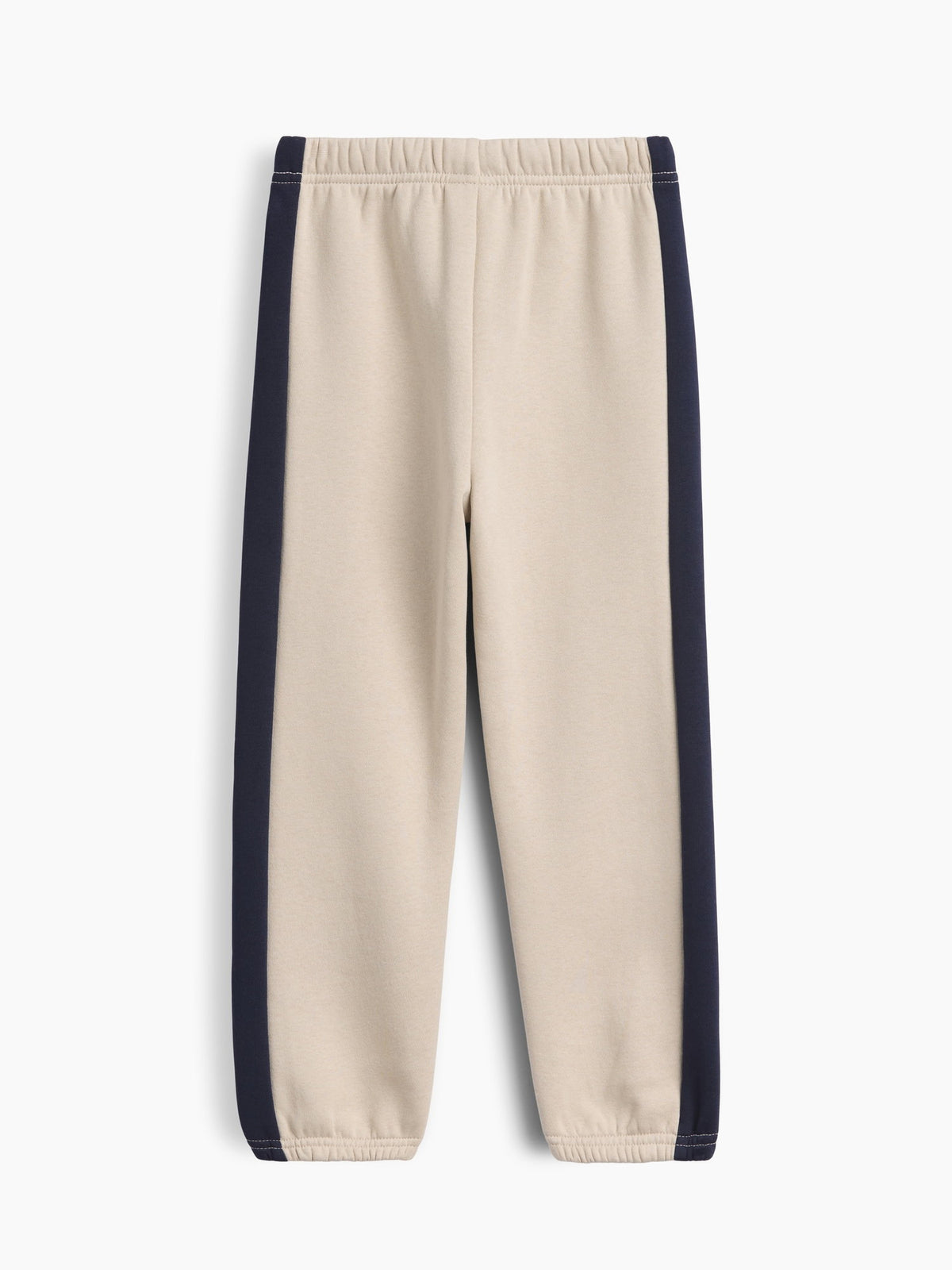Bej Relaxed Colorblock Pull-on Jogger Eşofman Altı