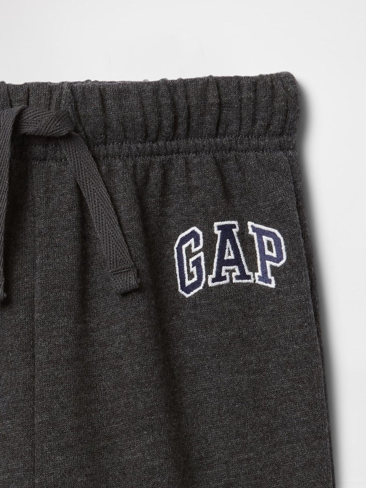 Gri Gap Logo Fransız Havlu Kumaş Pull-on Jogger Eşofman Altı