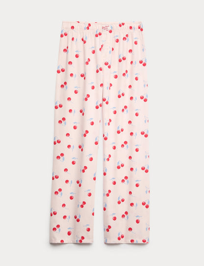 Meyve Desenli Pijama Altı